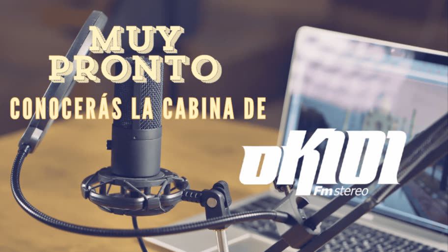Muy pronto conocerás la cabina de OK101FM